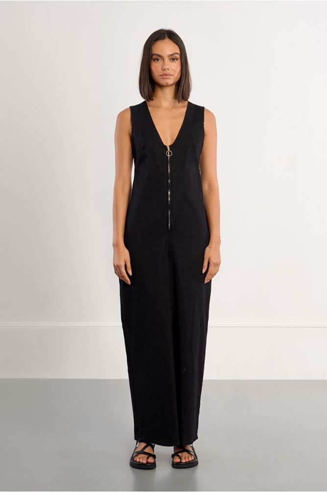 Flared jumpsuit