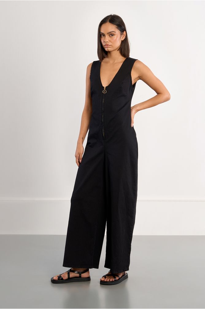 Flared jumpsuit