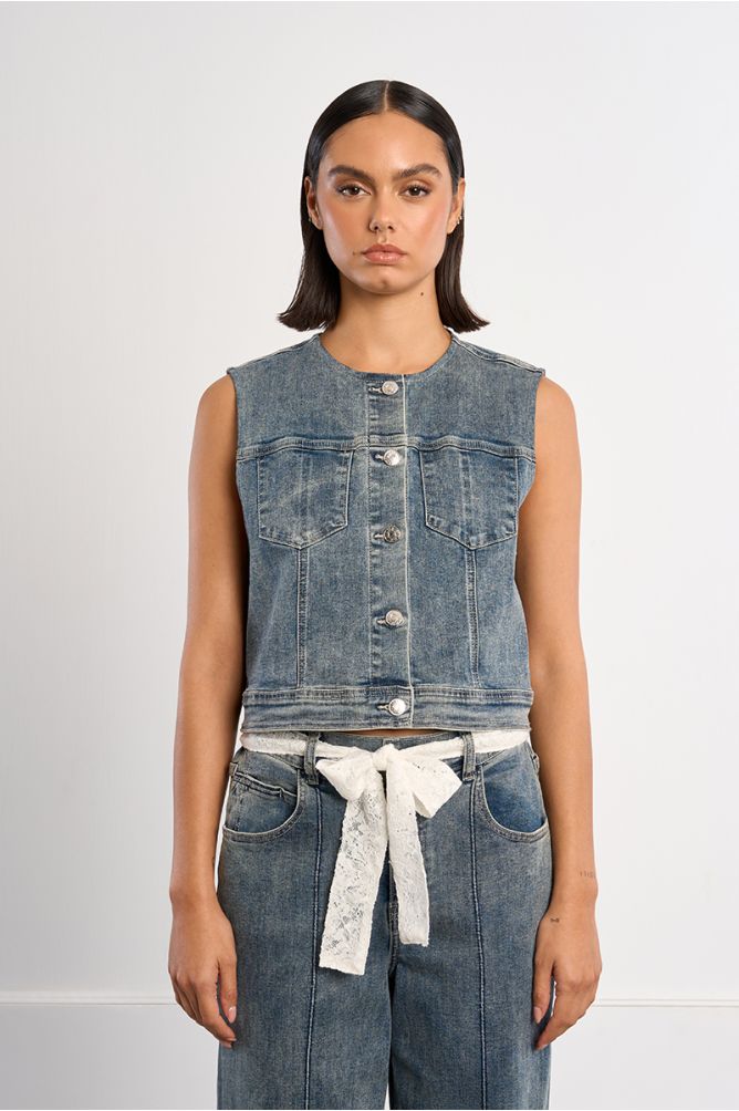 Veston en denim