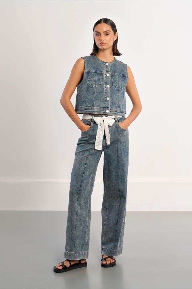 Veston en denim