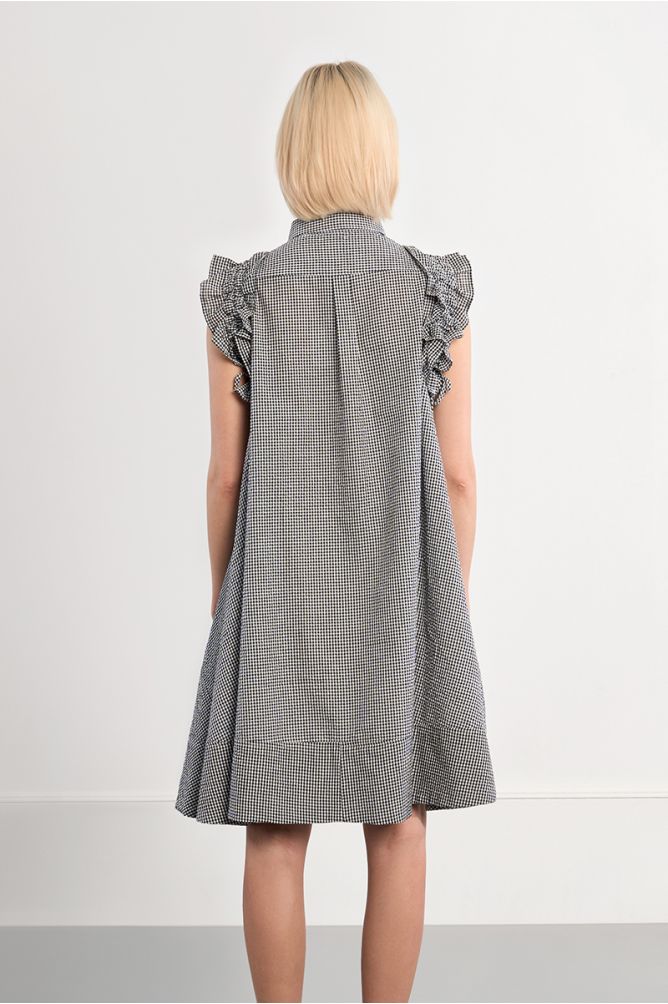 Robe chemise vichy