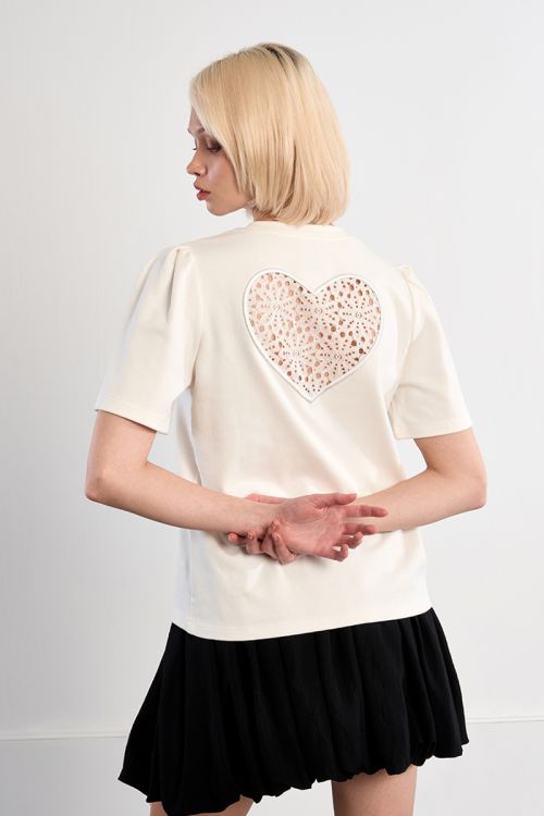 Heart Cotton T-Shirt