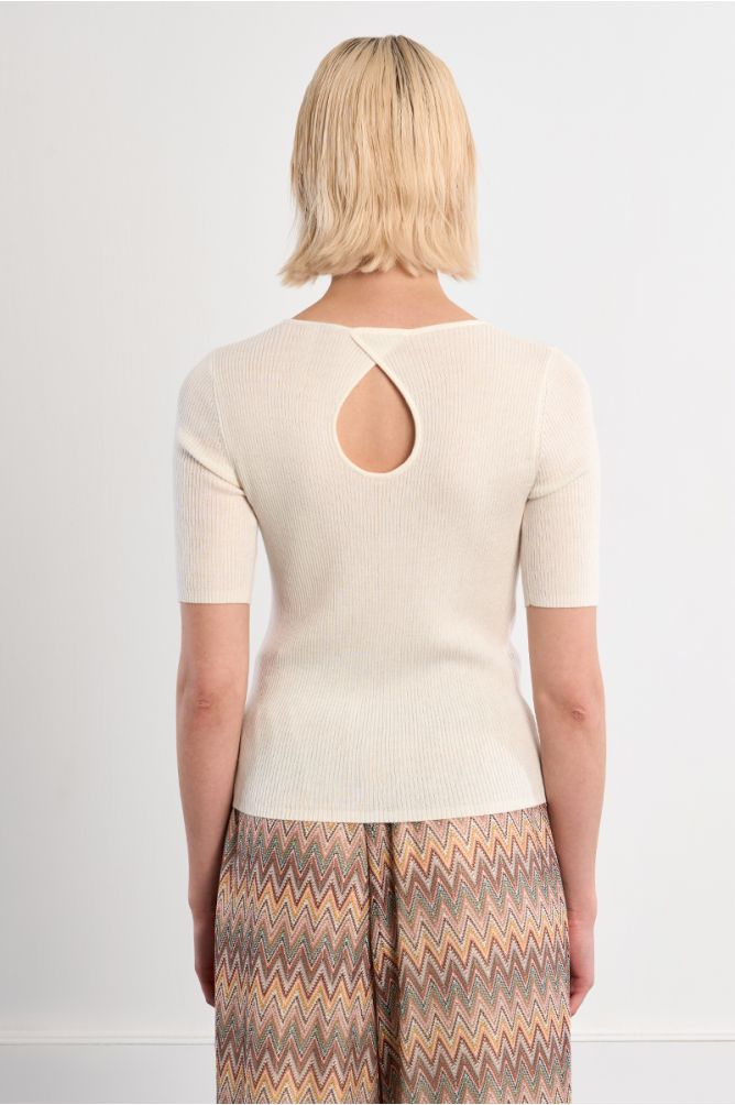 Ribbed knit top