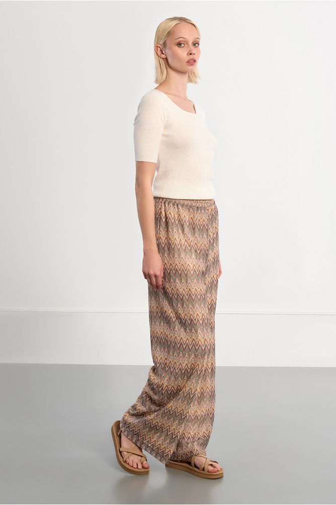 Ribbed knit top