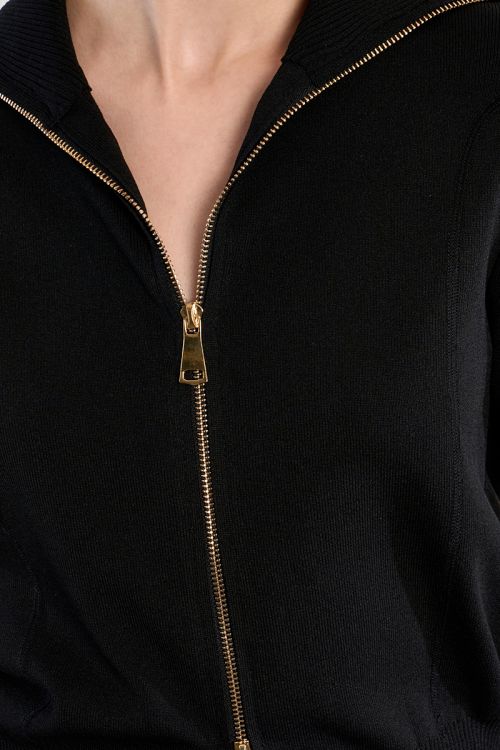 Gilet double-zippé en maille