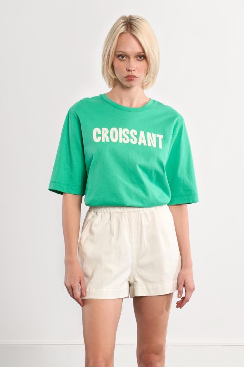 Oversized T-shirt "Croissant"