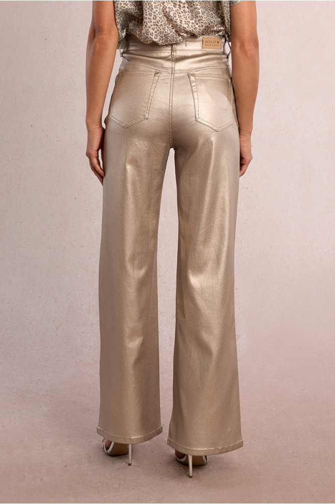 Coated pants