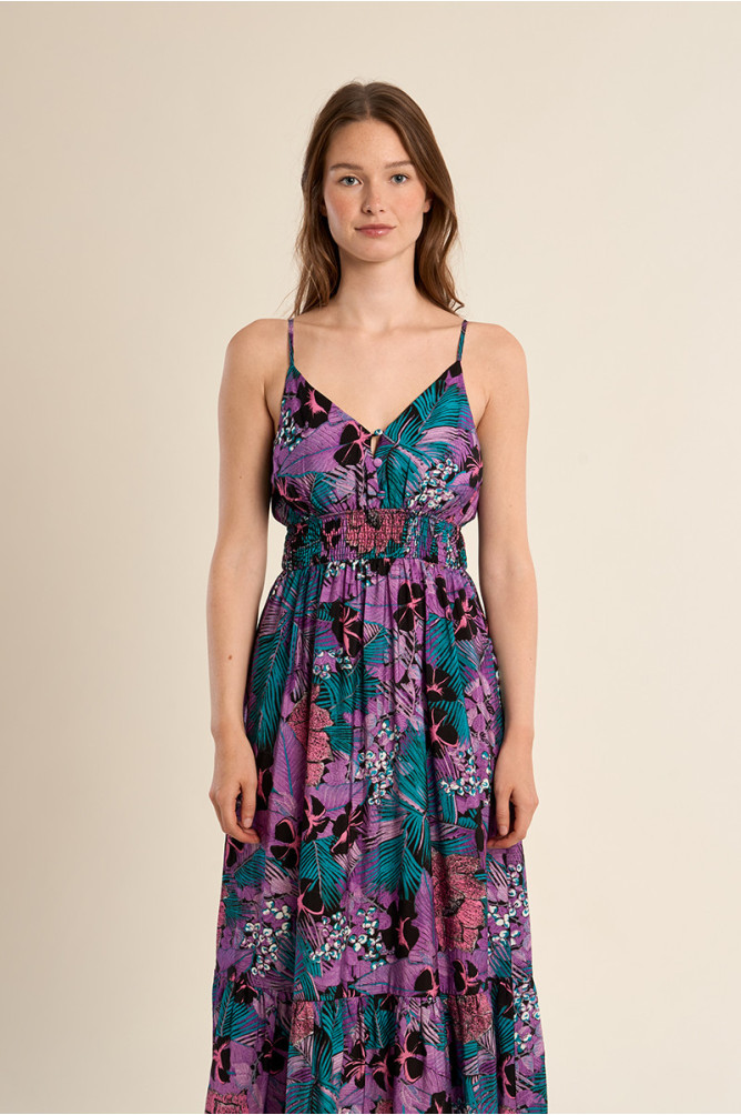 Maxi dress, printed