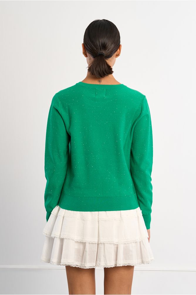 Pull basique à strass