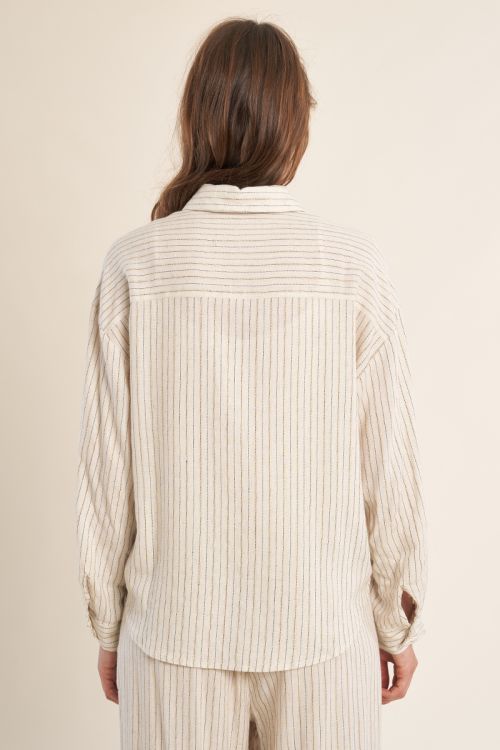 Casual, striped shirt