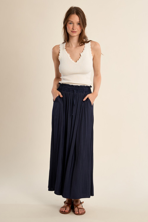 Pantalon large et fluide