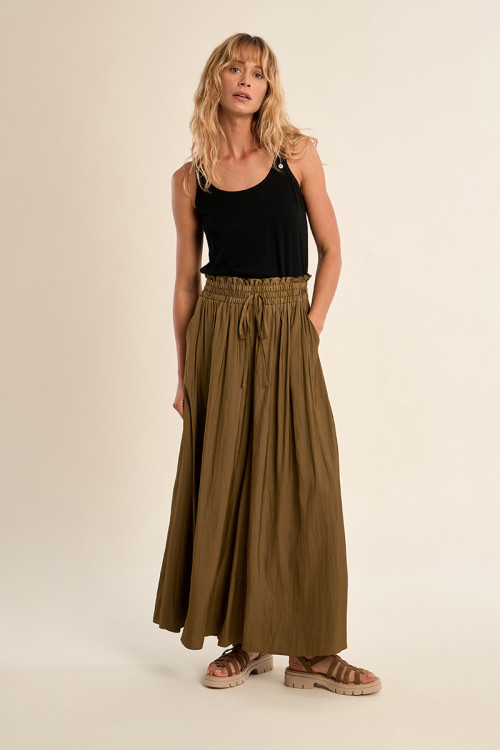 Pantalon large et fluide