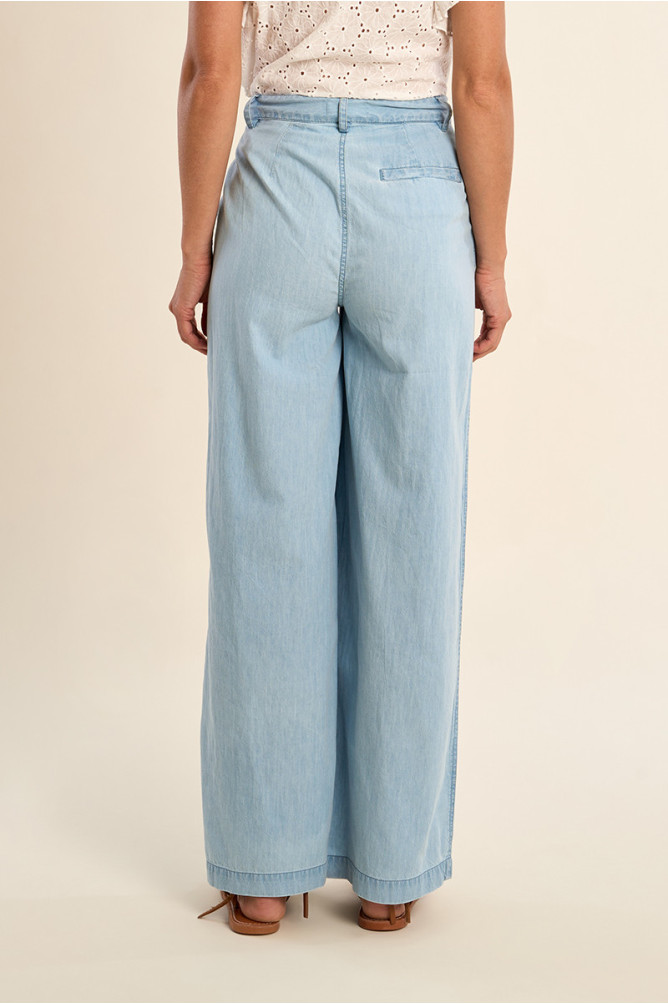 Pantalón de mujer largo, vaquero.