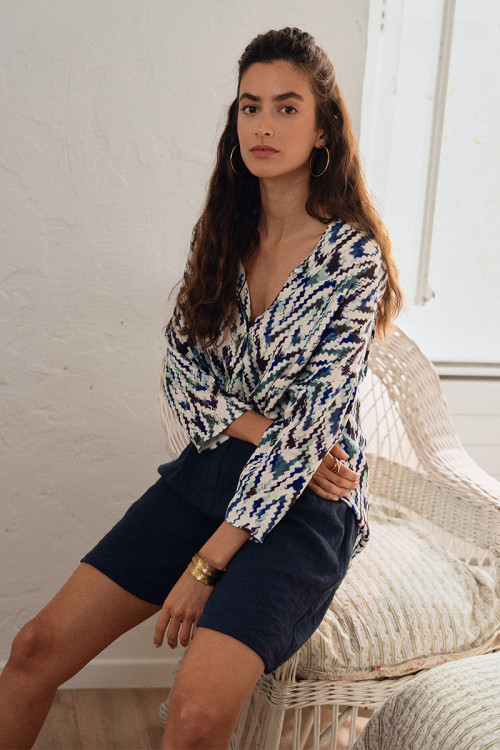 Graphic print top