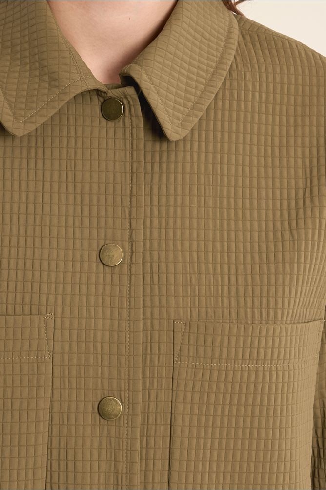 Veste matelassée, droite