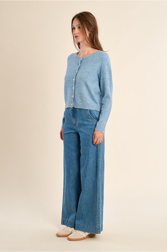 Cardigan en maille, boutonné