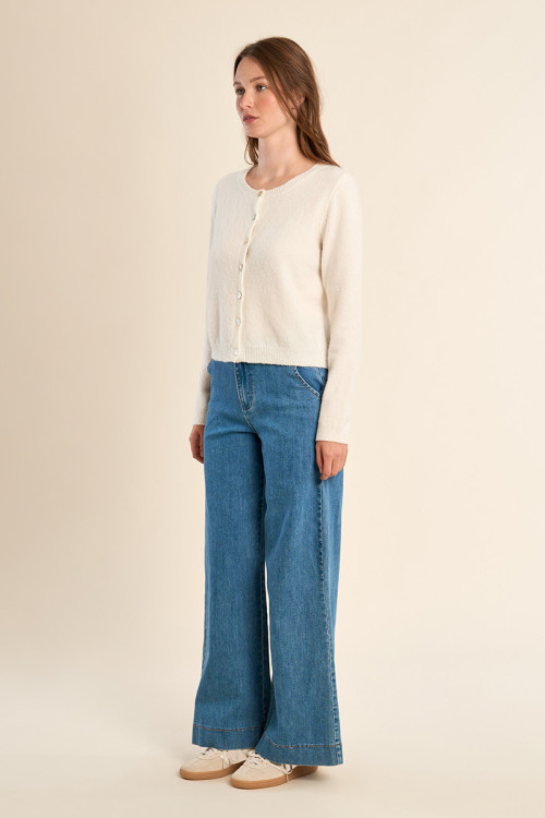 Cardigan en maille, boutonné