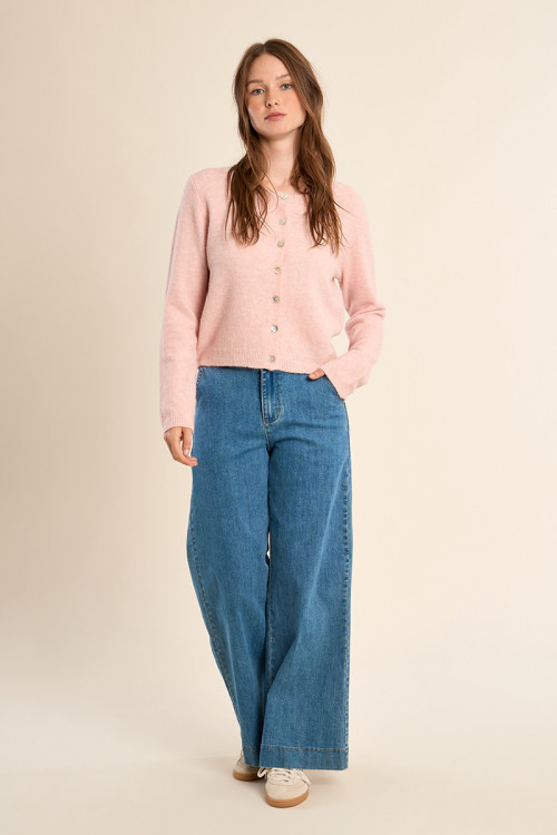 Cardigan en maille, boutonné