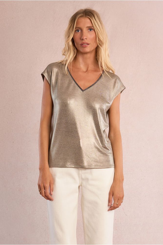 T-shirt irisé