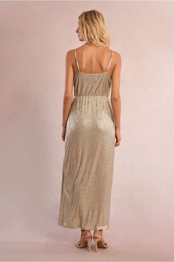 Long, iridescent dress