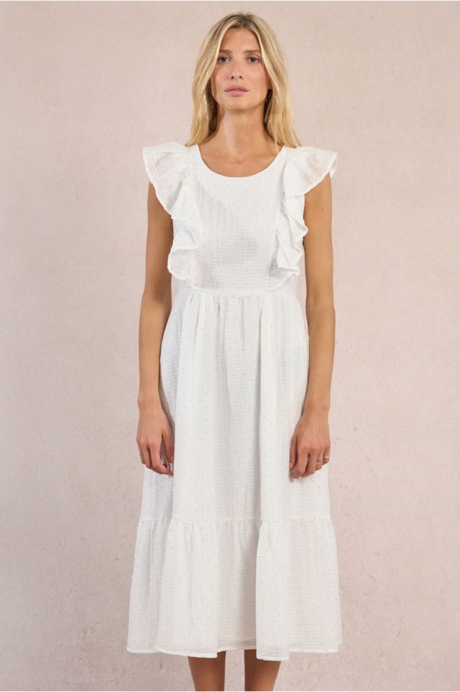 Long dress with rhinestones