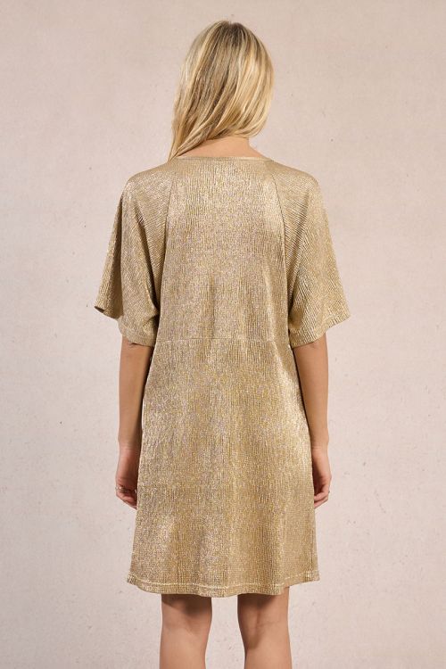 Robe courte irisée
