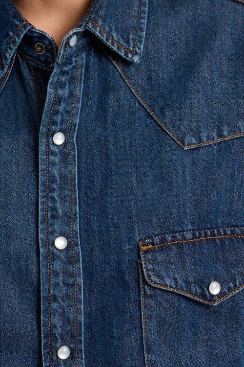 Denim blazer, oversized