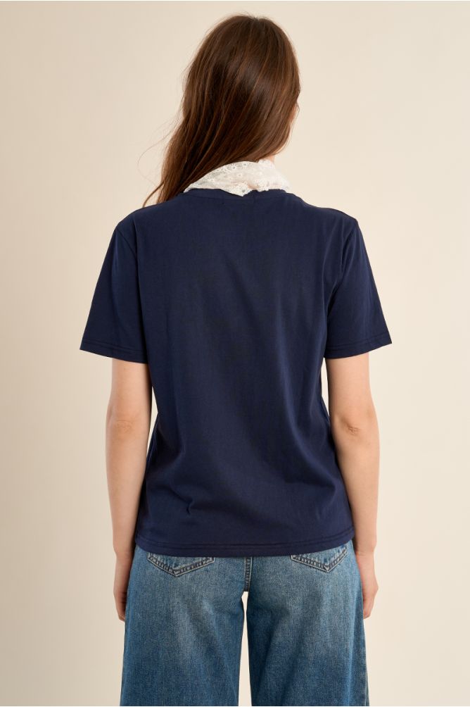 T-shirt ""Bohème"" avec bandana 