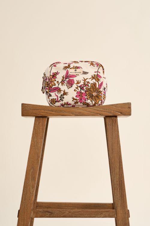 Mini pochette imprimée floral