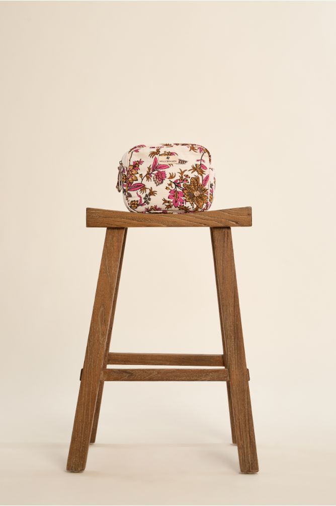 Mini pochette imprimée floral
