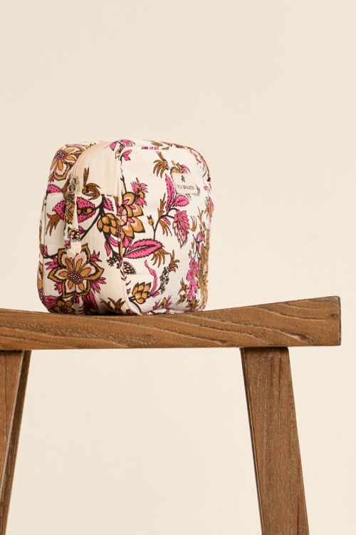 Mini pochette imprimée floral