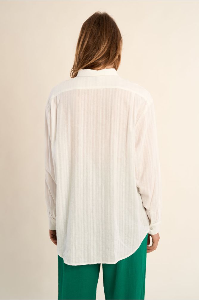 Long shirt, striped