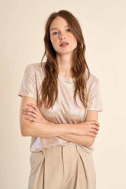 T-shirt irisé