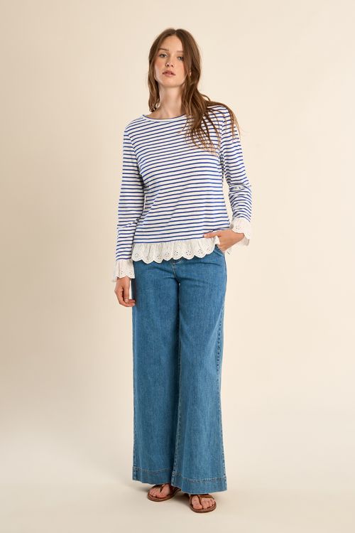 T-shirt manches longues en coton