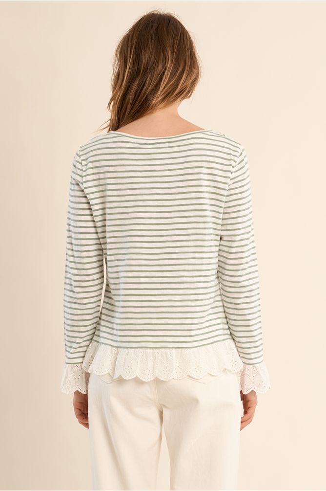 T-shirt manches longues en coton