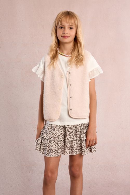 Jupe smock à volants