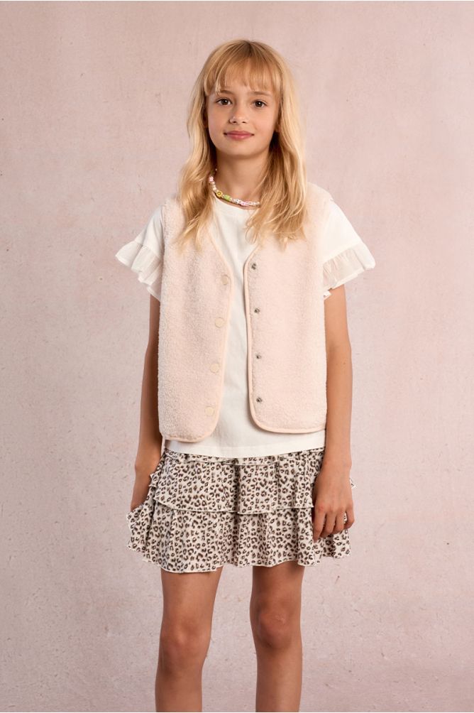 Jupe smock à volants