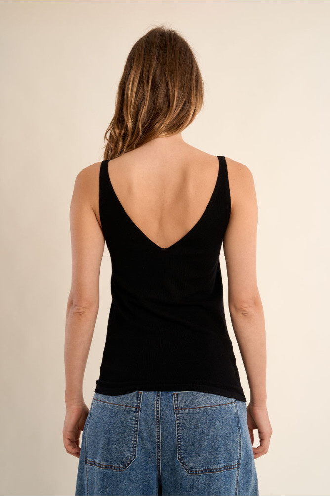 Knitted tank top