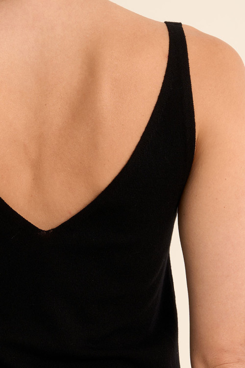 Knitted tank top
