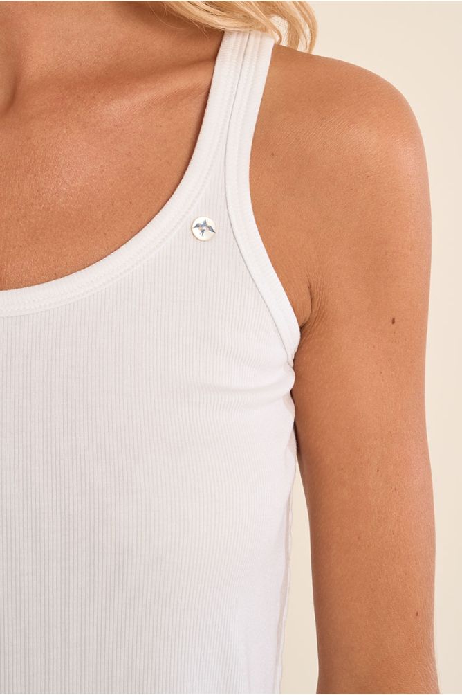 Ribbed tank top