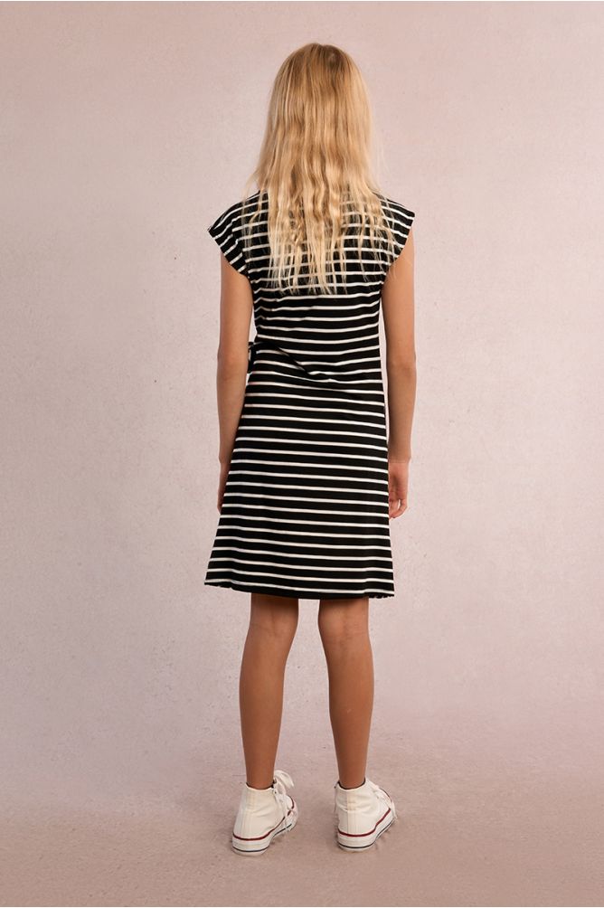 Robe t-shirt rayée