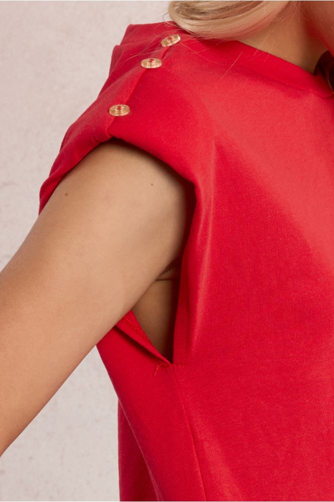Epaulette T-shirt