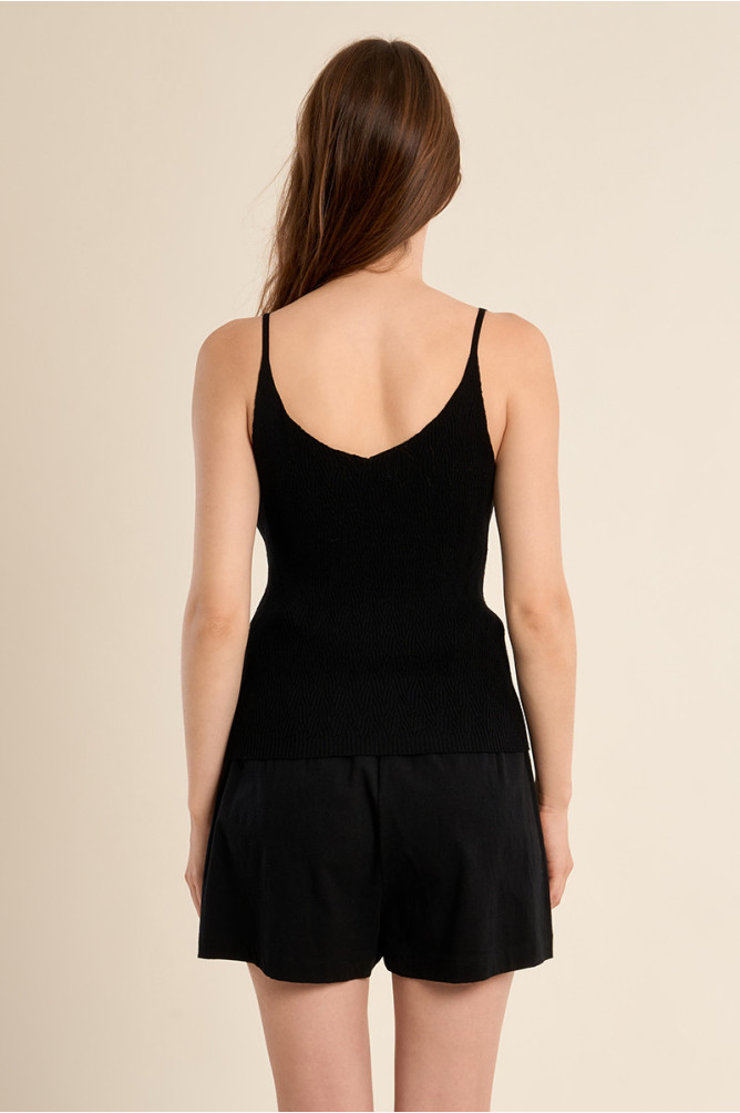 Knitted tank top