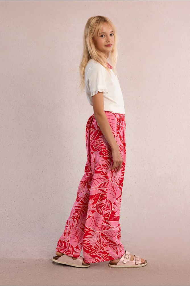 Printed trousers