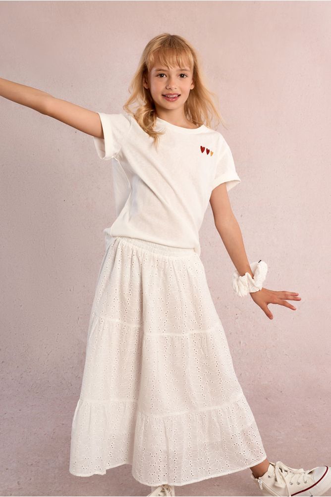 T-shirt imprimé multi-cœurs