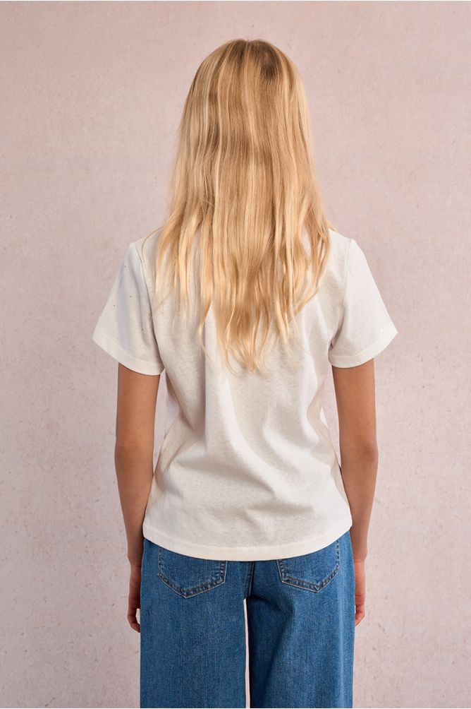 T-shirt à strass