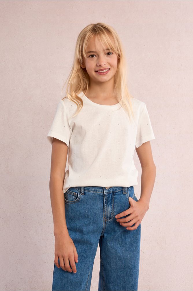 Rhinestone T-shirt
