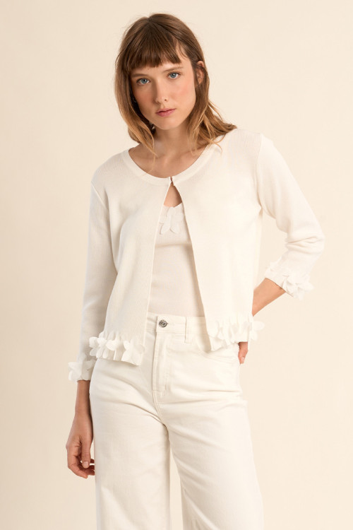Open cardigan, fancy