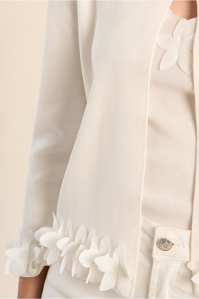 Cardigan ouvert, fantaisie