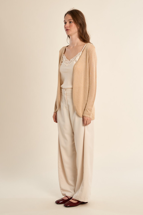 Open cardigan